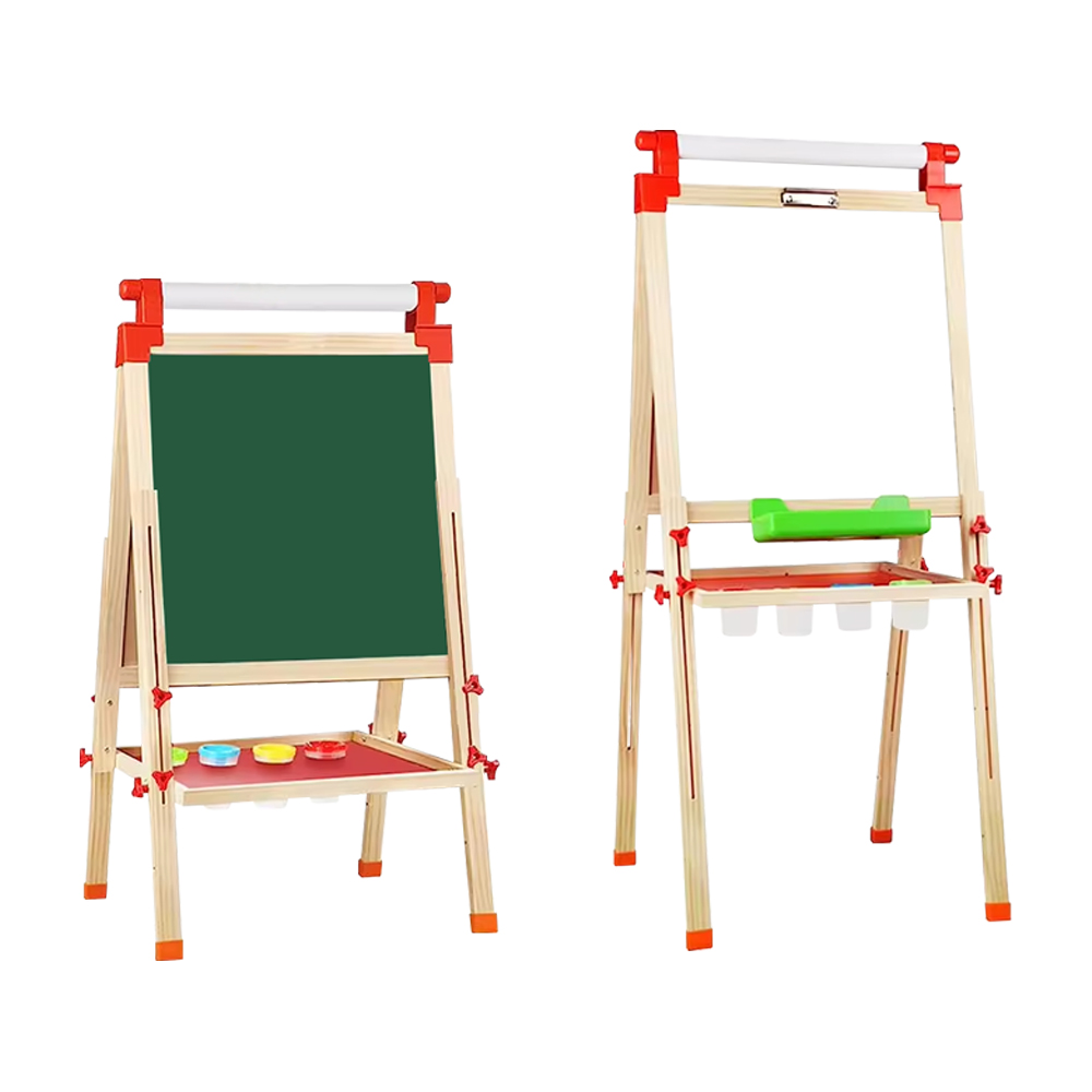 Double sided children's drawing board
