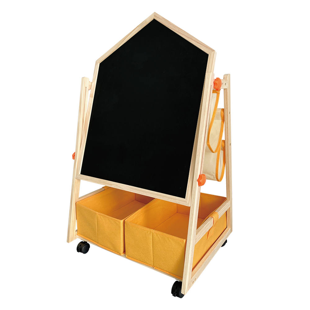 Double sided children's drawing board