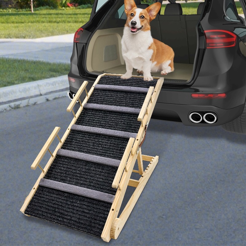 Anti-deslizcoche de mascotas escaleras