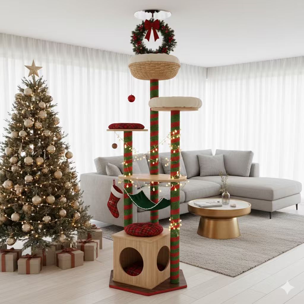 Christmas Cat Tree